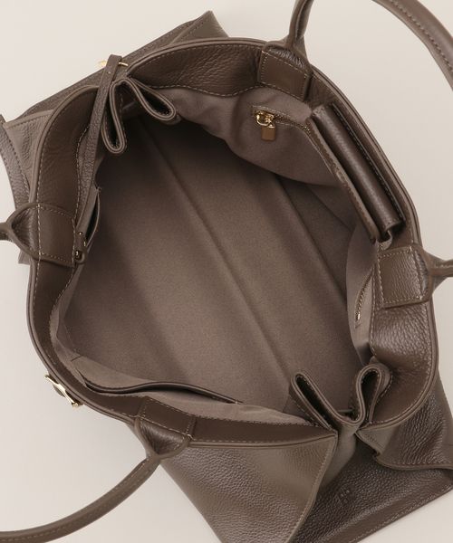 LE TALON(ルタロン)の「Story./ ストーリー L BELT TOTE(トートバッグ・レディース・ブラウン/ブラック・FREE)」の7枚目の写真