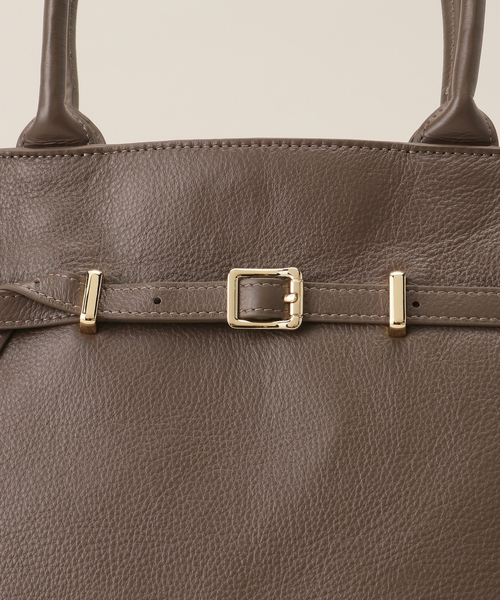 LE TALON(ルタロン)の「Story./ ストーリー L BELT TOTE(トートバッグ・レディース・ブラウン/ブラック・FREE)」の13枚目の写真