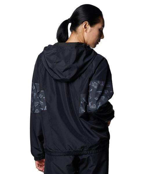 UNDER ARMOUR(アンダーアーマー)の「UAトリコット ウーブン フルジップ フーディー(トレーニング/レディース)(その他アウター・レディース・ブラック・S/XL/M/L)」の2枚目の写真