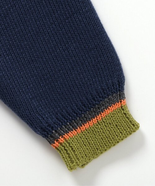 F.O.KIDS（エフオーキッズ）の「ハーフジップニットプルオーバー（ニット/セーター・キッズ・ブラウン/ミント/ネイビー・80/90/100/110/120/130/140）」の11枚目の写真