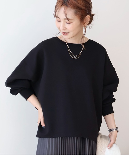 セール】袖タックコクーンポンチプルオーバー（Tシャツ