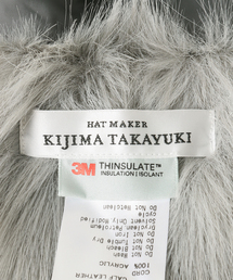 キジマタカユキ　Long Faux Fur Hood KIJIMA TAKAYUKI（キジマ タカユキ）の「【KIJIMA TAKAYUKI