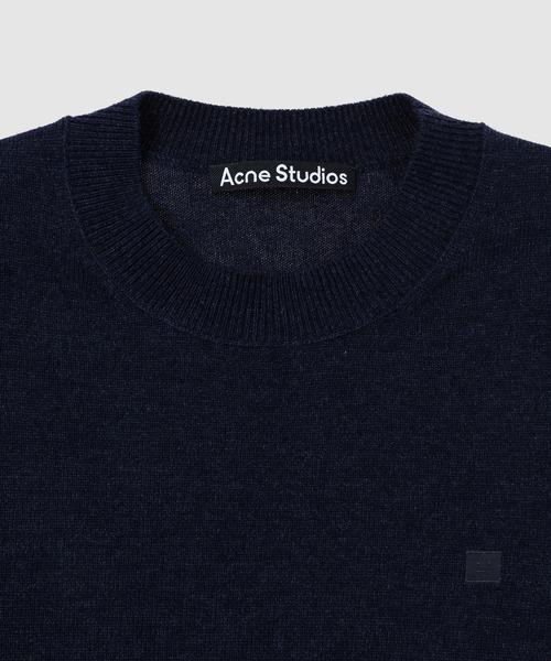 Acne Studios（アクネストゥディオズ）の「FA-UX-KNIT000108（ニット/セーター・メンズ・グレイッシュベージュ/ネイビー・M/L/S）」の4枚目の写真