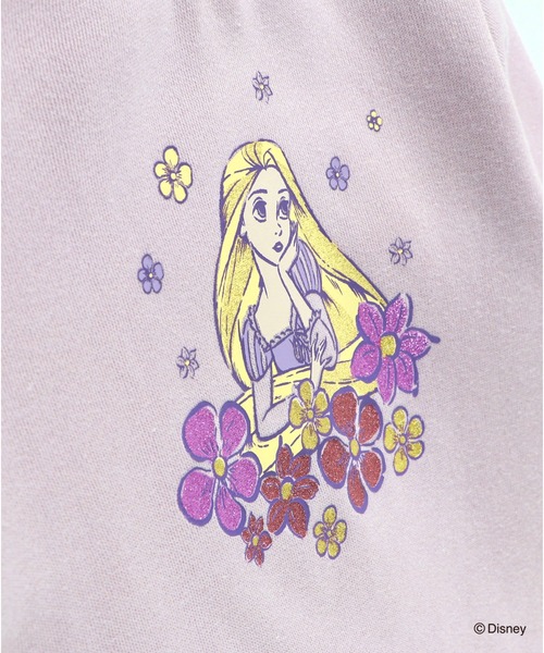 BRANSHES(ブランシェス)の「【DisneyCollection/ディズニーコレクション】裏起毛裾スカラップトレーナー(スウェット・キッズ・ピンク/アイボリー/ブルー・130/110/120/100/90)」の4枚目の写真