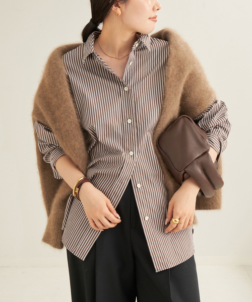 セール】《追加》broad wash シャツ（シャツ/ブラウス）｜Plage
