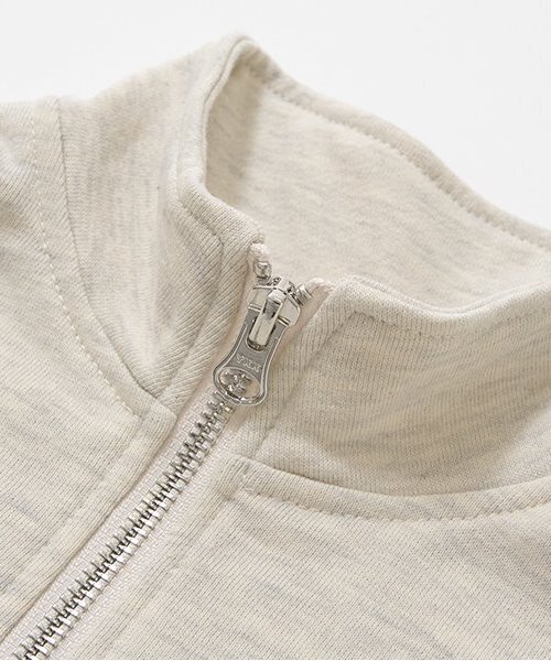 b・ROOM（ビールーム）の「フルジップスウェット（パーカー・キッズ・オートミール/ブラック/レモンイエロー/バイオレット/ターコイズブルー/トップグレー・150cm/120cm/100cm/130cm/140cm/110cm）」の11枚目の写真