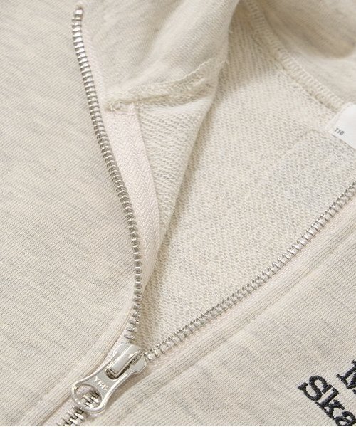 b・ROOM（ビールーム）の「フルジップスウェット（パーカー・キッズ・オートミール/ブラック/レモンイエロー/バイオレット/ターコイズブルー/トップグレー・150cm/120cm/100cm/130cm/140cm/110cm）」の14枚目の写真