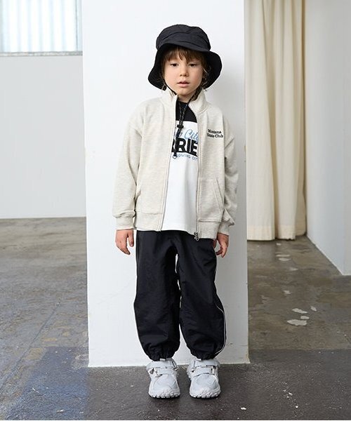 b・ROOM（ビールーム）の「フルジップスウェット（パーカー・キッズ・オートミール/ブラック/レモンイエロー/バイオレット/ターコイズブルー/トップグレー・150cm/120cm/100cm/130cm/140cm/110cm）」の17枚目の写真