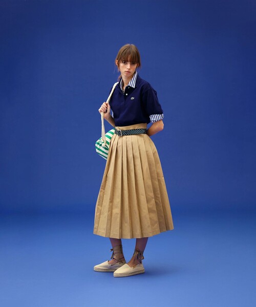 BEAMS BOY(ビームスボーイ)の「マリン バッグ(バックパック/リュック・レディース・ブラウン/グリーン・ONE SIZE)」の4枚目の写真