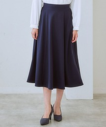 7days Life Styling | ダブルクロス6枚ハギフレアスカート(80cm丈)<大きいサイズ有>(スカート)