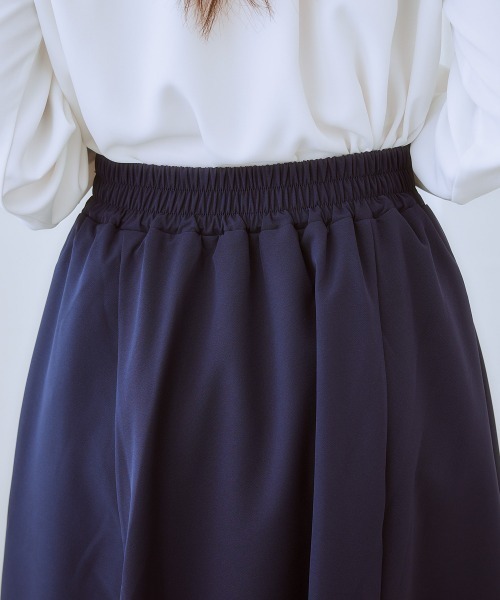 7days Life Styling(セブンデイズライフスタイリング)の「ストレッチダブルクロス6枚ハギフレアスカート 80cm丈(スカート・レディース・ミント/ベージュ/ネイビー/ブラック・LL/L/M/S/3L/4L/5L/6L)」の11枚目の写真