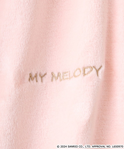 sanrio（サンリオ）の「サンリオキャラクターズ ボアフリース刺繍上下セット（ルームウェア/パジャマ・レディース・ピンク系その他/ブラック/ブラック系その他/サックスブルー系/ホワイト系その他/グリーン系その他/ピンク系その他2/サックスブルー系1・M/L）」の19枚目の写真