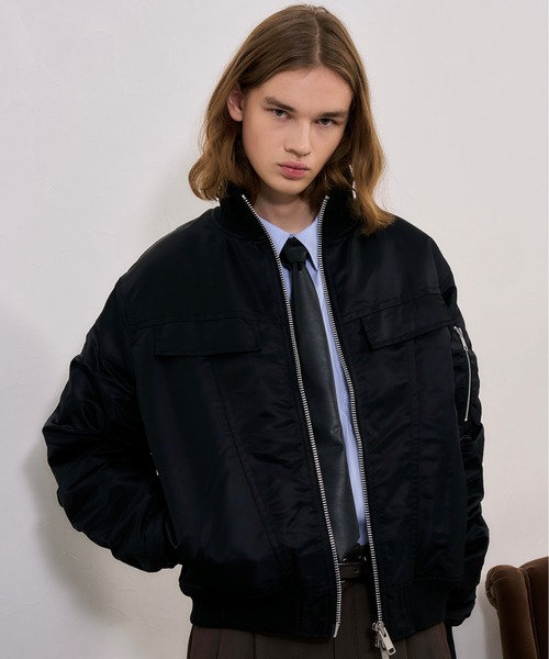 HM出品☆BTRO☆ジャケット☆ナイロンブルゾン セール】【BLAYMORE】G-8 Modern Flight Jacket / ナイロンブルゾン