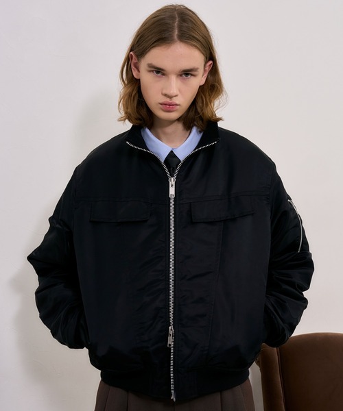 セール】【BLAYMORE】G-8 Modern Flight Jacket / ナイロンブルゾン