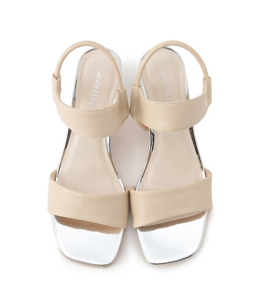 DRESSTERIOR（ドレステリア）の「バンドストラップサンダル（サンダル・レディース・ベージュ系その他7/ブラック・60/70/80）」の6枚目の写真