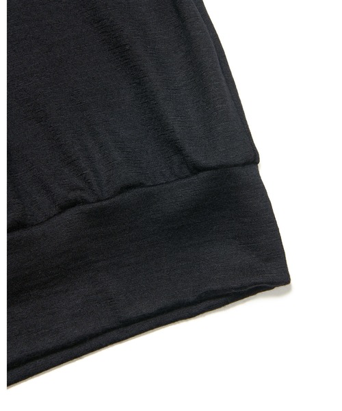 SOPHNET.（ソフネット）の「WASHABLE WOOL L/S TOP（Tシャツ/カットソー・メンズ・ネイビー/イエロー/ブラック/ライトブルー/グレー・MEDIUM/LARGE/X-LARGE/SMALL）」の10枚目の写真