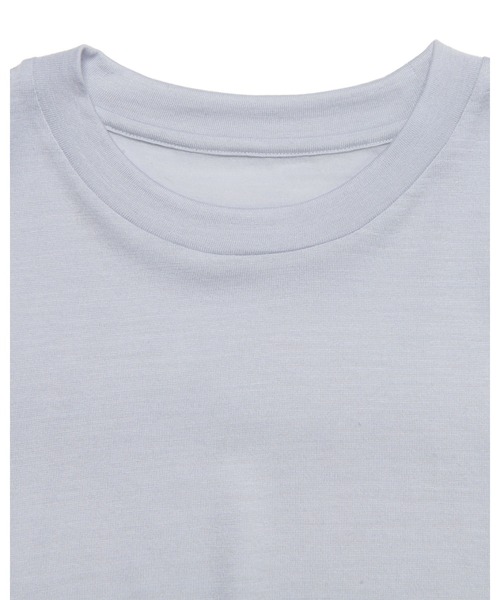 SOPHNET.（ソフネット）の「WASHABLE WOOL L/S TOP（Tシャツ/カットソー・メンズ・ネイビー/イエロー/ブラック/ライトブルー/グレー・MEDIUM/LARGE/X-LARGE/SMALL）」の12枚目の写真