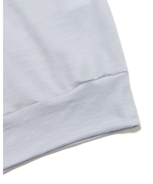 トップス SOPHNET WASHABLE WOOL HEM RIBBED L/S WASHABLE WOOL HEM RIBBED L/S TOP（Tシャツ/カットソー