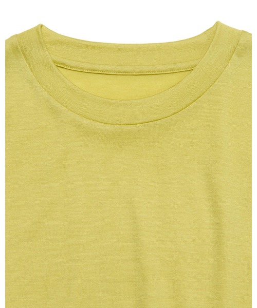 SOPHNET.（ソフネット）の「WASHABLE WOOL L/S TOP（Tシャツ/カットソー・メンズ・ネイビー/イエロー/ブラック/ライトブルー/グレー・MEDIUM/LARGE/X-LARGE/SMALL）」の20枚目の写真