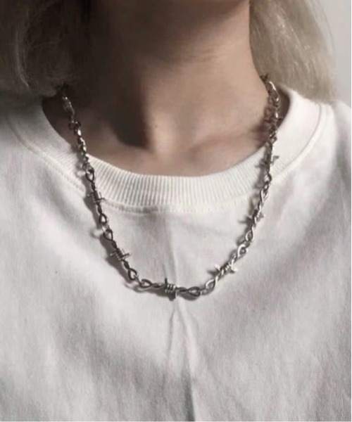 Lad musican 21aw有刺鉄線ネックレス Lad musican 21aw有刺鉄線ネックレス LAD MUSICIAN(ラッド