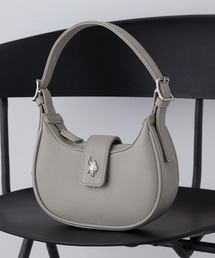 【U.S. POLO ASSN.】≪別注≫ 3WAY Half Moon Bag / ハーフムーンショルダーバッグ ハンドバッグ