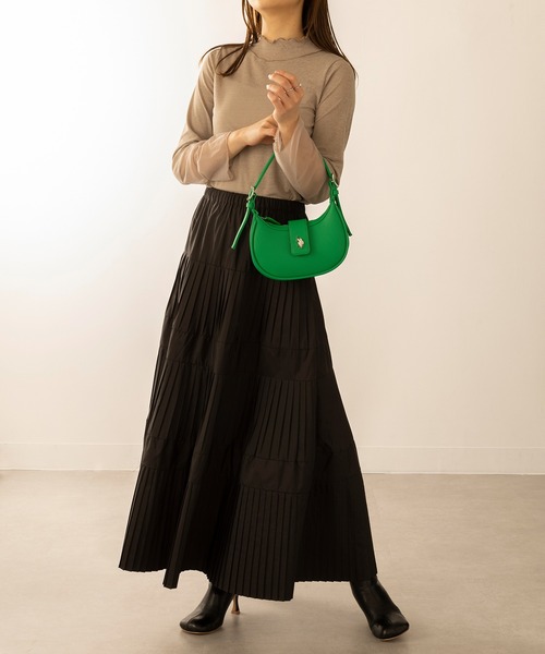 セール】【U.S. POLO ASSN.】≪別注≫Half Moon Bag / ハーフ