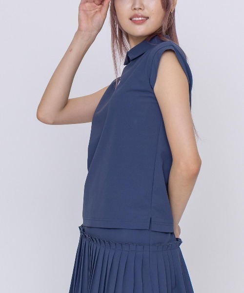 archivio(アルチビオ)の「<LADIES>UV速乾カノコプルオーバー(Tシャツ/カットソー・レディース・ライトパープル/ホワイト/グレー/ブラック・S/M/L)」の16枚目の写真