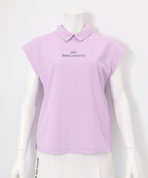 archivio(アルチビオ)の「<LADIES>UV速乾カノコプルオーバー(Tシャツ/カットソー・レディース・ライトパープル/ホワイト/グレー/ブラック・S/M/L)」の7枚目の写真