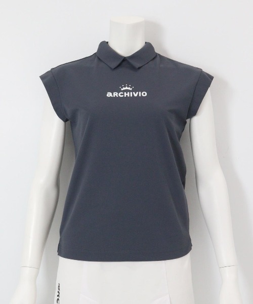 archivio(アルチビオ)の「<LADIES>UV速乾カノコプルオーバー(Tシャツ/カットソー・レディース・ライトパープル/ホワイト/グレー/ブラック・S/M/L)」の6枚目の写真