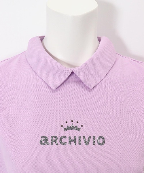 archivio(アルチビオ)の「<LADIES>UV速乾カノコプルオーバー(Tシャツ/カットソー・レディース・ライトパープル/ホワイト/グレー/ブラック・S/M/L)」の9枚目の写真