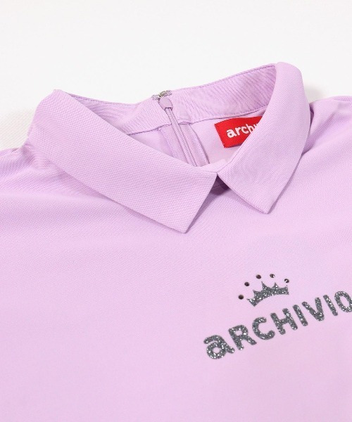 archivio(アルチビオ)の「<LADIES>UV速乾カノコプルオーバー(Tシャツ/カットソー・レディース・ライトパープル/ホワイト/グレー/ブラック・S/M/L)」の10枚目の写真