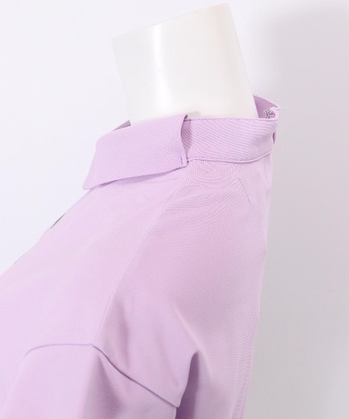 archivio(アルチビオ)の「<LADIES>UV速乾カノコプルオーバー(Tシャツ/カットソー・レディース・ライトパープル/ホワイト/グレー/ブラック・S/M/L)」の13枚目の写真