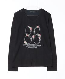 『in the attic』Vネック/86/LS-T