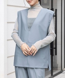 Doux Belle | 深めVネックベスト(ベスト)