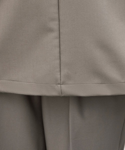 Doux Belle（ドゥーベル）の「深めVネックベスト（ベスト・レディース・ネイビー/ベージュ/グレイッシュベージュ/ライトブルー/ブラック・MEDIUM）」の14枚目の写真