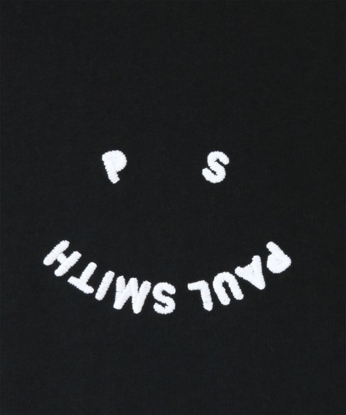 PS Paul Smith(ピーエスポールスミス)の「ウィメンズ "Happy" 半袖Tシャツ / 155406 232V(Tシャツ/カットソー・レディース・ホワイト/ネイビー/ブラック・LARGE/MEDIUM/SMALL/X-SMALL/3L/2L)」の6枚目の写真
