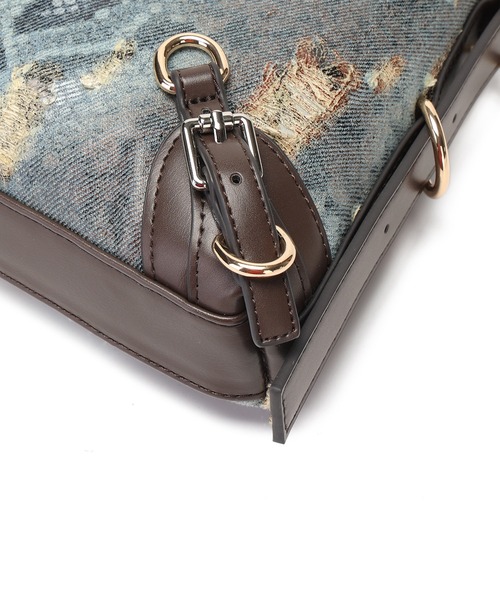 jouetie（ジュエティ）の「【jouetie/ジュエティ】ベルテッド　ヴィンテージクラッシュ　ミニショルダーバッグ（ショルダーバッグ・レディース・パイソン/ネイビー/オフホワイト/ブラック/キャメル/ブルー系その他・FREE）」の17枚目の写真