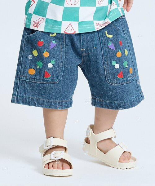 IZZAT BABA ニードルパンチハーフコート IZZAT BABA ニードルパンチハーフコート