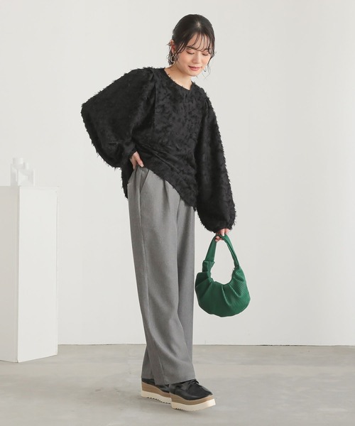 n'OrLABEL(ノアールレーベル)の「ツイルキャミセットアップ(その他パンツ・レディース・グレー/ブラック・2/1)」の10枚目の写真