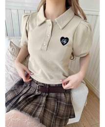 PHILLY（フィリー）の「【PHILLY】ハートワンポイントポロ（ポロシャツ）」