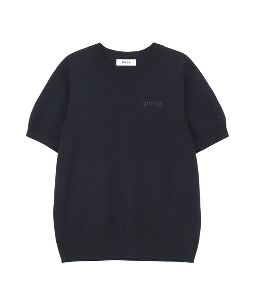 ZUCCa(ズッカ)の「LOGOニット / ニットポロシャツ / (O)(ポロシャツ・レディース・イエロー/ブラック/グレー/ネイビー・M size)」の4枚目の写真