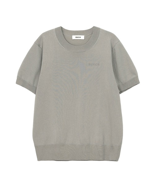 ZUCCa(ズッカ)の「LOGOニット / ニットポロシャツ / (O)(ポロシャツ・レディース・イエロー/ブラック/グレー/ネイビー・M size)」の3枚目の写真