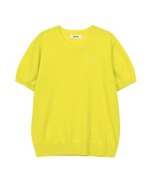 LOGOニット / ニットポロシャツ / (O)