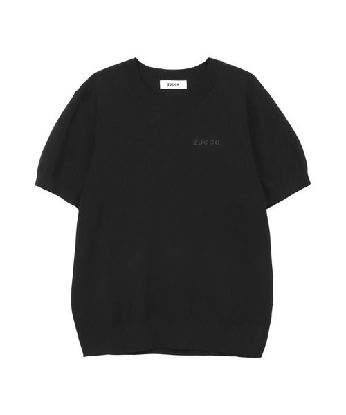 ZUCCa(ズッカ)の「LOGOニット / ニットポロシャツ / (O)(ポロシャツ・レディース・イエロー/ブラック/グレー/ネイビー・M size)」の2枚目の写真