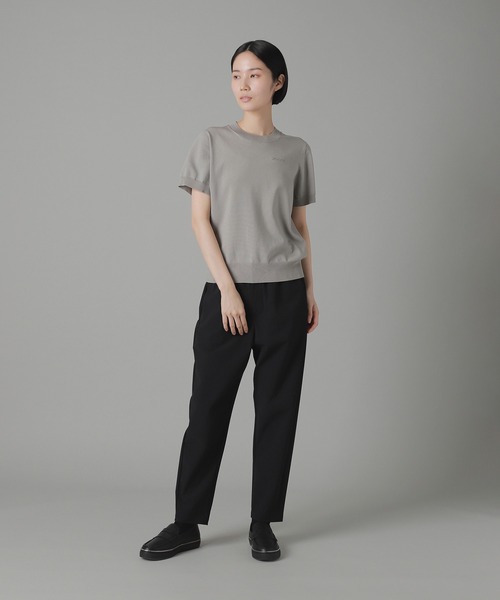 ZUCCa(ズッカ)の「LOGOニット / ニットポロシャツ / (O)(ポロシャツ・レディース・イエロー/ブラック/グレー/ネイビー・M size)」の13枚目の写真