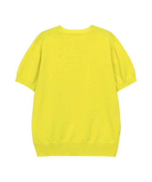 ZUCCa(ズッカ)の「LOGOニット / ニットポロシャツ / (O)(ポロシャツ・レディース・イエロー/ブラック/グレー/ネイビー・M size)」の5枚目の写真