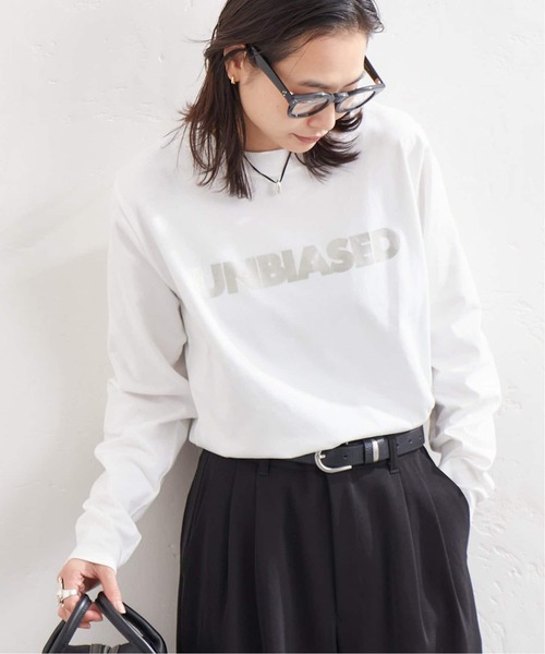 今季新品タグ付 journal standard ジャーナル長Tシャツ 追加3》UNBIASEDロングスリーブ Tシャツ（Tシャツ/カットソー