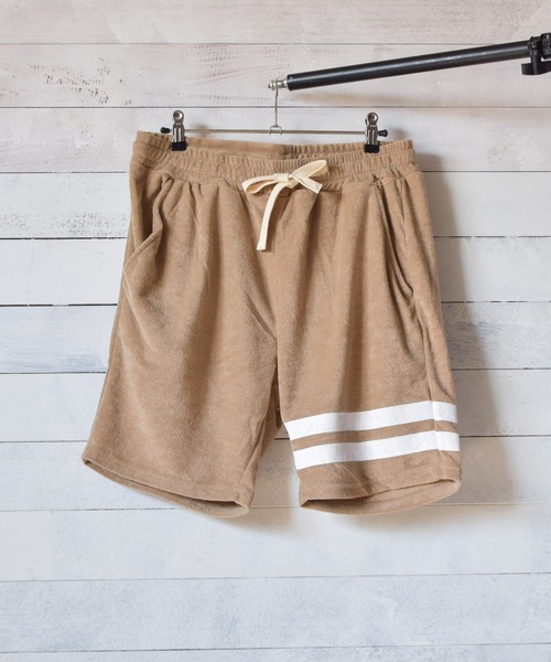 ARCHIVER(アーカイバ)の「【RS】パイルレタード ショートパンツ(その他パンツ・メンズ・アイボリー/ベージュ・LARGE/MEDIUM)」の2枚目の写真