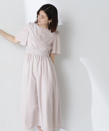 ◇カシュクールバックリボンワンピース