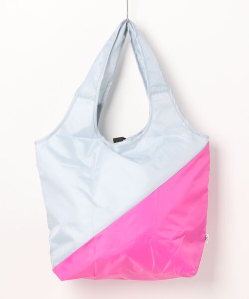 FOUND GOOD（ファウンドグッド）の「ホレイマルシェバッグ（エコバッグ/サブバッグ・レディース・ベージュ/ネイビー/グレー系/ピンク系・FREE）」の2枚目の写真